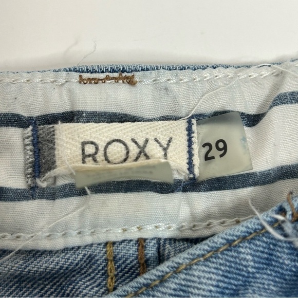 Roxy Button Fly Denim Shorts - Picture 8 of 12